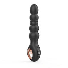 Анальний вібратор з пульсацією Loviss Thor Thrusting Anal Plug, 2 мотори