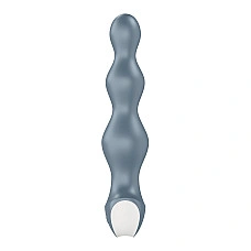 Анальний стимулятор-намистини з двома моторами Satisfyer Lolli-Plug 2 ice blue