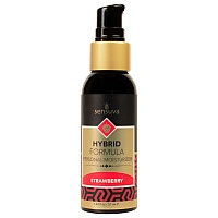 Змазка водно-силіконова Sensuva Hybrid Strawberry (57 мл) без цукру, можна для оральних пестощів
