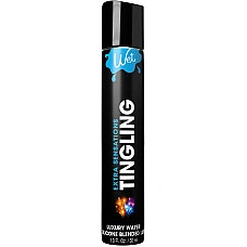 Охлаждающий лубрикант на водно-силиконовой основе Wet Extra Sensations Tingling (30 мл)