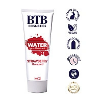 Змазка на водній основі BTB FLAVORED STRAWBERRY з ароматом полуниці (100 мл)