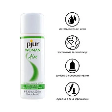 Лубрикант на водной основе pjur Woman Aloe 30 мл, с экстрактом алоэ, увлажняющий, без парабенов