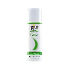 Лубрикант на водной основе pjur Woman Aloe 30 мл, с экстрактом алоэ, увлажняющий, без парабенов