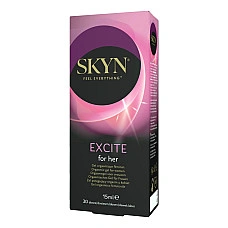 Возбуждающий гель SKYN Excite for her 15 мл, покалывание, эффект тепло-холод, содержит L-аргинин