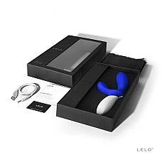 Массажер простаты LELO Loki Wave Federal Blue, 2 мотора, манящее движение + стимуляция промежности