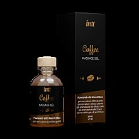 Массажный гель для интимных зон Intt Coffee (30 мл) разогревающий