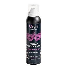 Масажна пінка Orgie – Acqua Croccante Passion Fruit (150 мл), ефект бульбашок, що лопаються