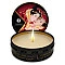Массажная свеча Shunga Mini Massage Candle – Sparkling Strawberry Wine (30 мл) с афродизиаками
