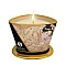 Масажна свічка Shunga Massage Candle – Vanilla Fetish (170 мл) з афродизіаками