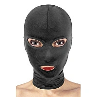 Капюшон для БДСМ з відкритими очима та ротом Fetish Tentation