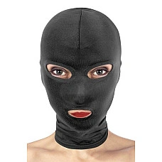 Капюшон для БДСМ з відкритими очима та ротом Fetish Tentation