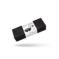 Маска на глаза Liebe Seele Boudoir Amor Blindfold Black, плотное прилегание, бархатный финиш