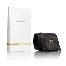 Сатиновая повязка-лента на глаза YESforLOV BLACK SATIN BLINDFOLD, подходит для связывания