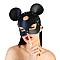 Кожаная маска мышки Art of Sex - Mouse Mask, цвет Черный