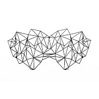 Маска на лицо Bijoux Indiscrets - Kristine Mask, виниловая, клеевое крепление, без завязок
