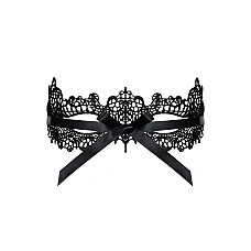 Мереживна маска Obsessive A701 mask, єдиний розмір, чорна