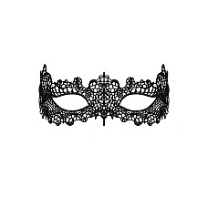 Мереживна маска Obsessive A701 mask, єдиний розмір, чорна