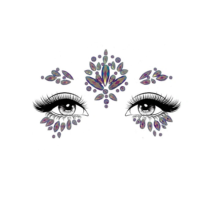 Leg Avenue Verity face jewels sticker