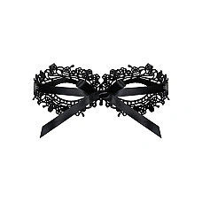 Мереживна маска Obsessive A710 mask, єдиний розмір, чорна