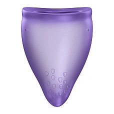 Менструальная чаша Fun Factory FUN CUP SIZE A Black Currant, многоразовая, диаметр 4 см, объем 20 мл