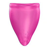 Менструальна чаша Fun Factory FUN CUP SIZE B Magenta, багаторазова, діаметр 4,3 см, об’єм 30 мл