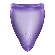 Менструальная чаша Fun Factory FUN CUP SIZE B Black Currant, многоразовая, диаметр 4,3 см, объем 30 мл