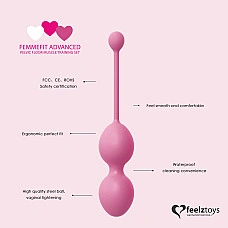 Набір вагінальних кульок для просунутих FeelzToys - FemmeFit Advanced Pelvic Muscle Training Set