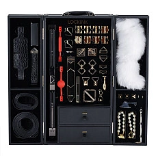 БДСМ-набір LOCKINK All-in-1 BDSM Play Kit - Crocodile Leather