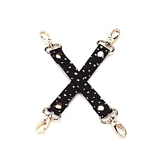 Набор Liebe Seele Stary Nights 7pcs Bondage Kit, фиксаторы, ошейник с поводком, кляп, флоггер, маска