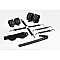 Набір для БДСМ 5 в 1 Feral Feelings BDSM Kit 5 Black, наручники, поножі, хрестовина, маска, падл