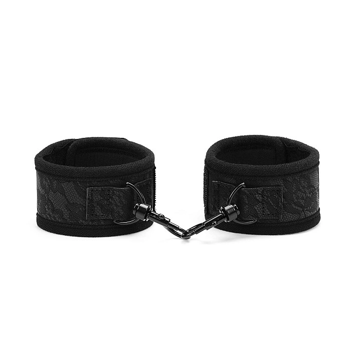 Набор Liebe Seele Black Lace and Neoprene 11pcs Bondage Kit, анальная пробка с кристаллом, вибропуля