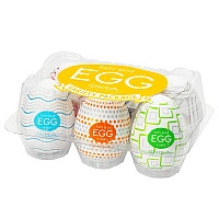 Набор мастурбаторов-яиц Tenga Egg Variety Pack - Standard (6 шт)