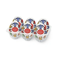 Набір Tenga Keith Haring EGG Dance (6 яєць)