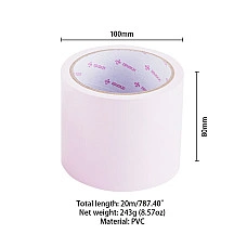 Електростатична стрічка для бондажу LOCKINK SEVANDA Electrostatic Tape - Pink Tape, 16 м