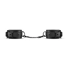 Наручники Bedroom Fantasies: Faux Leather Handcuffs One Size, черные