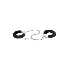 Поножі Fetish Tentation Adjustable metal and fur ankle cuffs