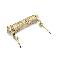 Натуральная веревка для шибари Liebe Seele Shibari 5M Rope Hemp, джут, 5 метров