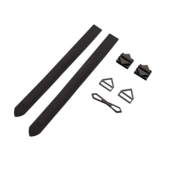 Фиксаторы для рук и ног LOCKINK Wristcuffs/Anklecuffs, черные, натуральная кожа
