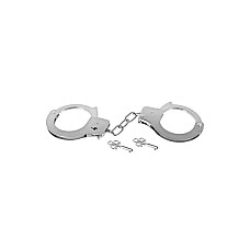 Металлические наручники Fetish Tentation Adjustable metal wrist cuffs, 2 ключа