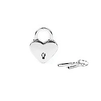 Замочок Liebe Seele Heart Shape Padlock Silver (2 шт)
