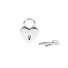 Замочок Liebe Seele Heart Shape Padlock Silver (2 шт)