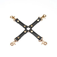 Крестовина Liebe Seele Black Organosilicon Hogtie, экокожа