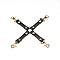 Крестовина Liebe Seele Black Organosilicon Hogtie, экокожа