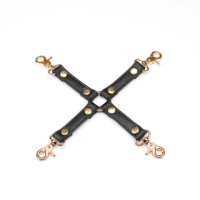 Крестовина Liebe Seele Black Organosilicon Hogtie, экокожа