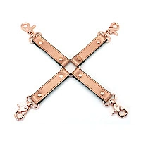 Крестовина для фиксации Liebe Seele Rose Gold Memory Hog Tie, натуральная кожа, розовое золото