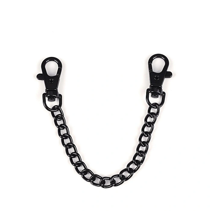 Поножі Liebe Seele Flower Rhythm - Black and Red Leather Flowers Hand Cuffs