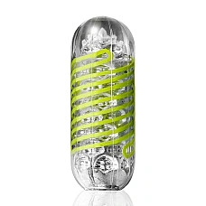 Мастурбатор Tenga Spinner 03 Shell с упругой стимулирующей спиралью внутри
