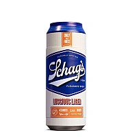 Мастурбатор – банка пива Blush Schag's Luscious Lager Masturbator Frosted, самосмазывающийся, вакуум