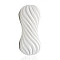 Мастурбатор Tenga Flex Silky White зі змінною інтенсивністю, можна скручувати