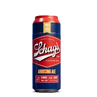 Мастурбатор – банка пива Blush Schag's Arousing Ale Masturbator – Frosted, самосмазывающийся, вакуум